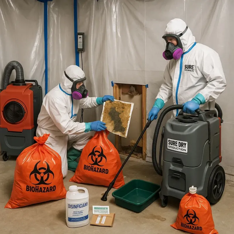 Contaminated Water Handling Protocols process in Spring Park, MN