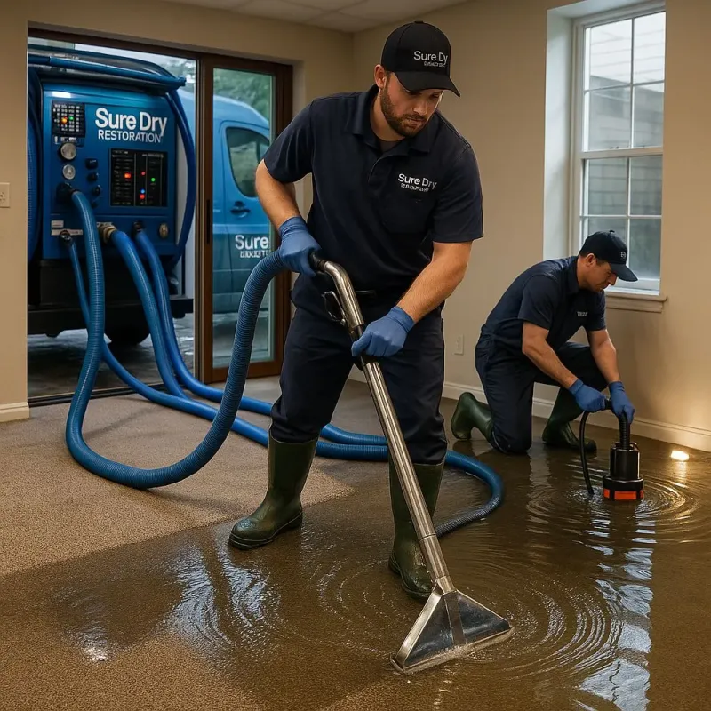Water Extraction and Removal process in Spring Park, MN